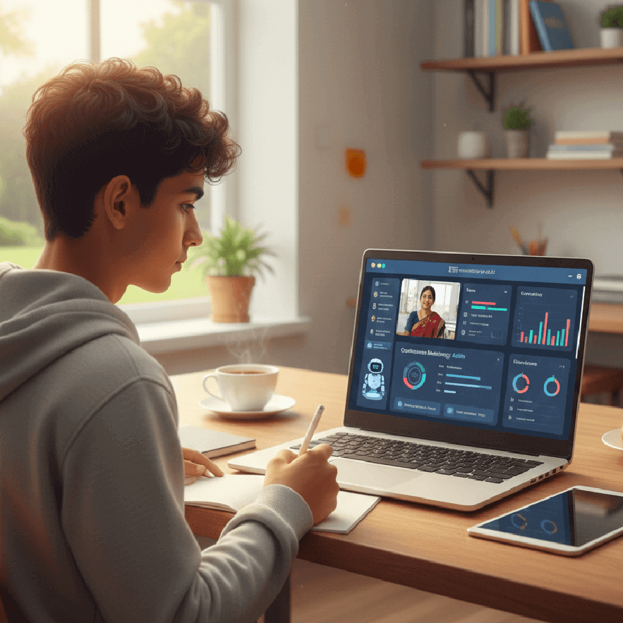 Continuous Monitoring via MeraTutor Dashboard