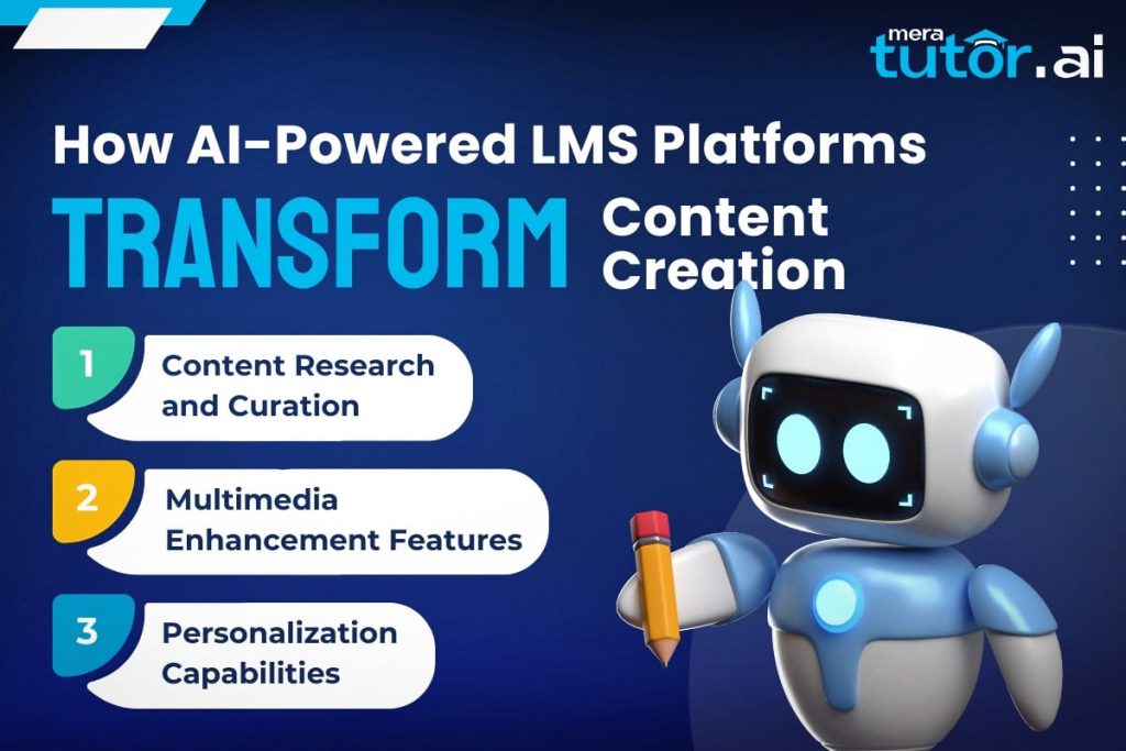 How AI-Powered LMS Platforms Transform Content Creation? 